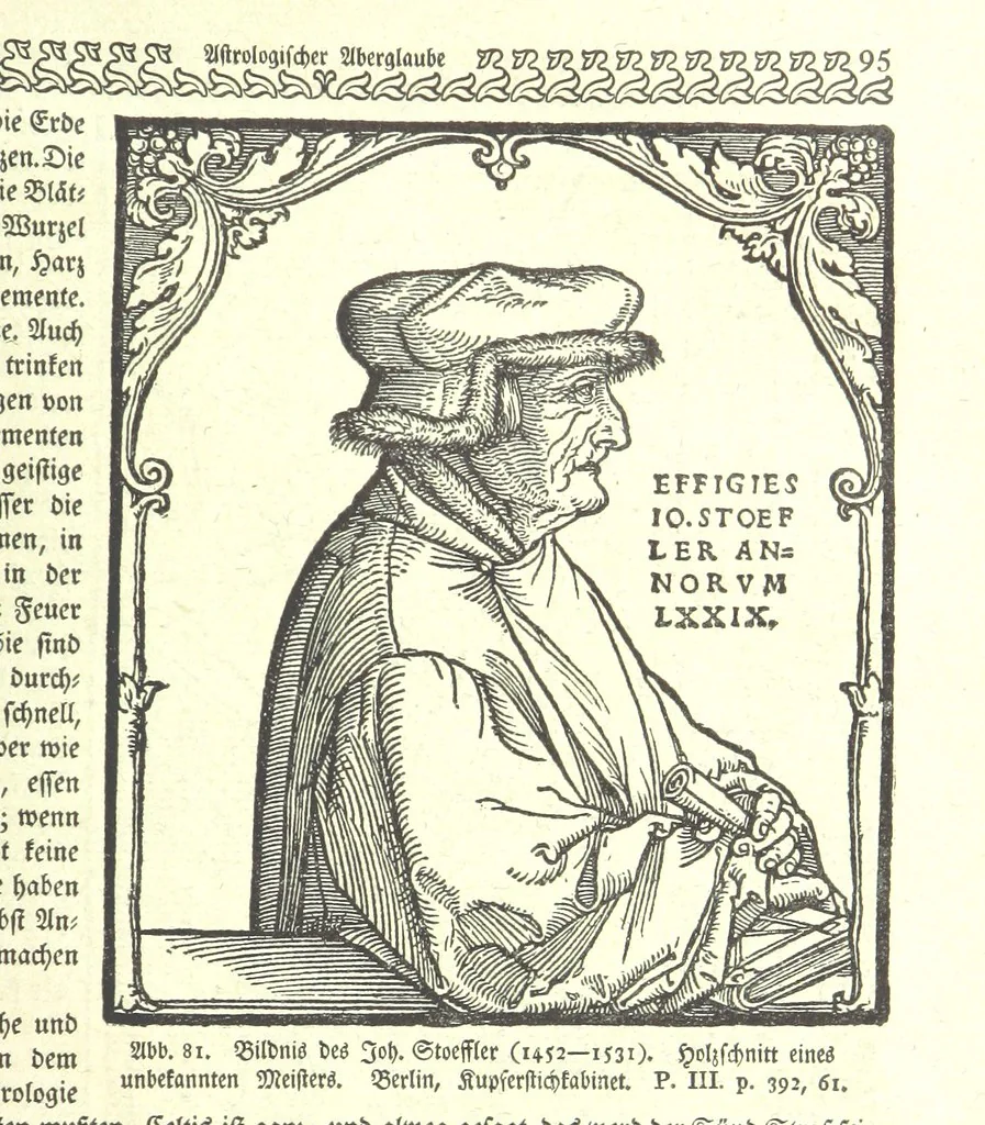 An illustration from Monographien zur deutschen Kulturgeschichte, herausgegeben von G. Steinhausen, 1899, leaf 99