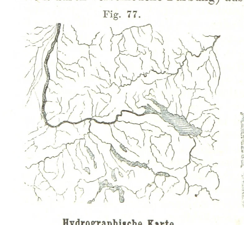 An illustration from Grundzüge der mathematischen Geographie und der Landkartenprojection ... Ein Handbuch für Jeden, der ohne Vorkenntniss der höheren Mathematik sich über den Gegenstand unterrichten will, etc, 1857, leaf 46