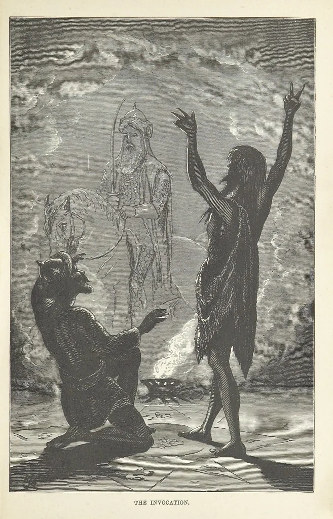 An illustration from Seonee, or, camp life on the Satpura Range ... Illustrated by the author, etc, 1887, leaf 209