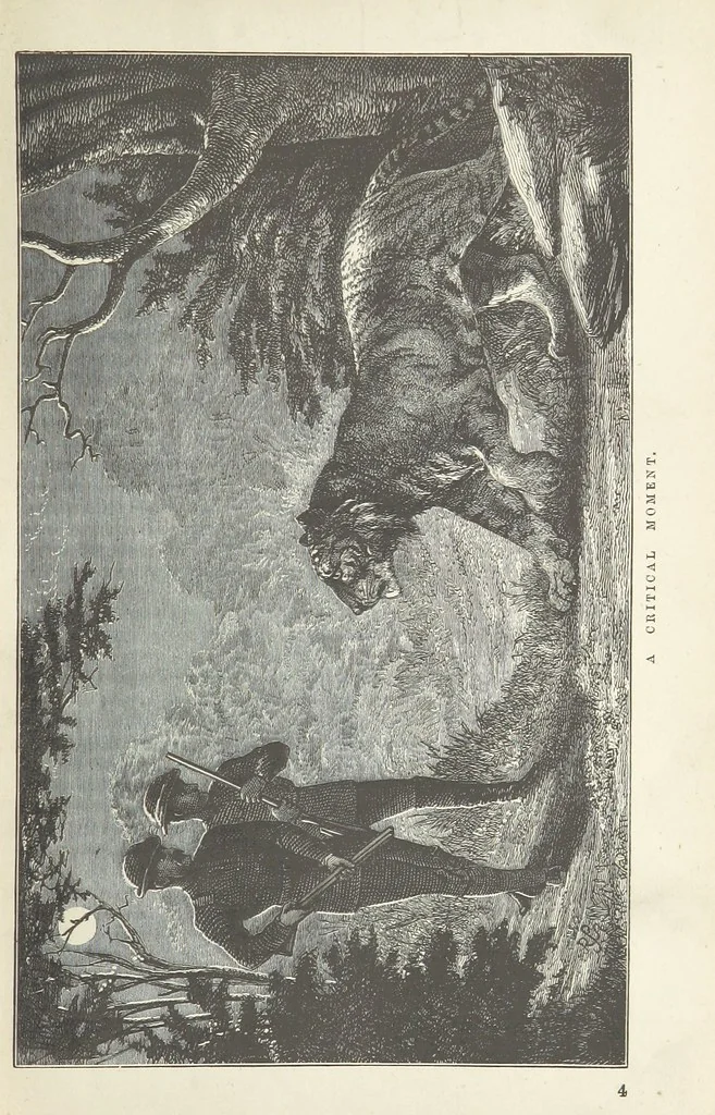 An illustration from Seonee, or, camp life on the Satpura Range ... Illustrated by the author, etc, 1887, leaf 67