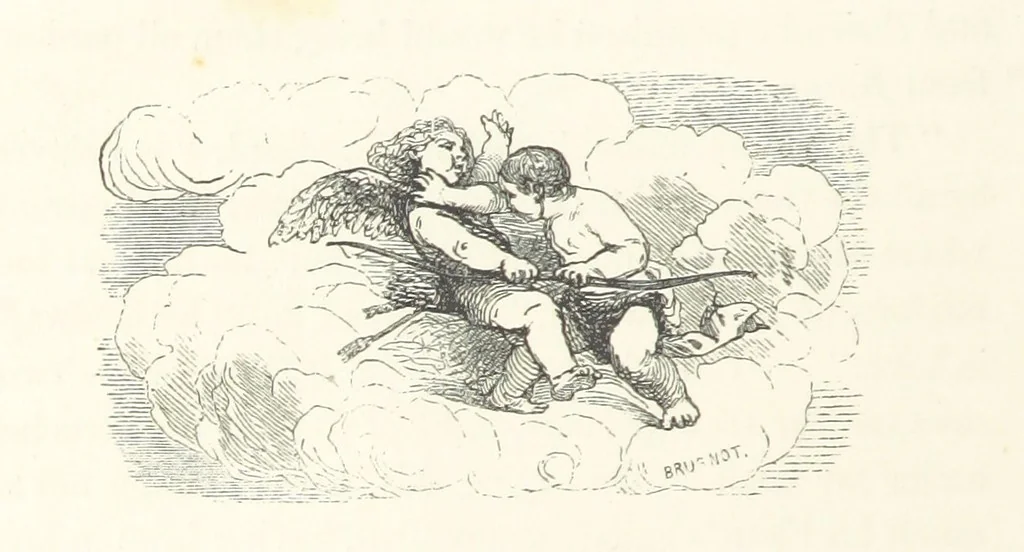 An illustration from A sentimental journey through France and Italy, 1857, leaf 100