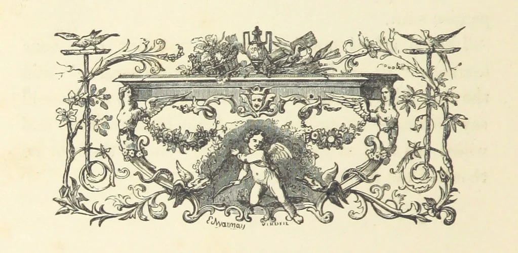 An illustration from A sentimental journey through France and Italy, 1857, leaf 106