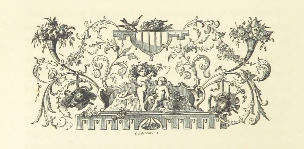 An illustration from A sentimental journey through France and Italy, 1857, leaf 134