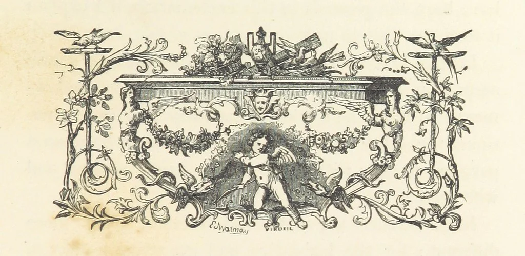 An illustration from A sentimental journey through France and Italy, 1857, leaf 141