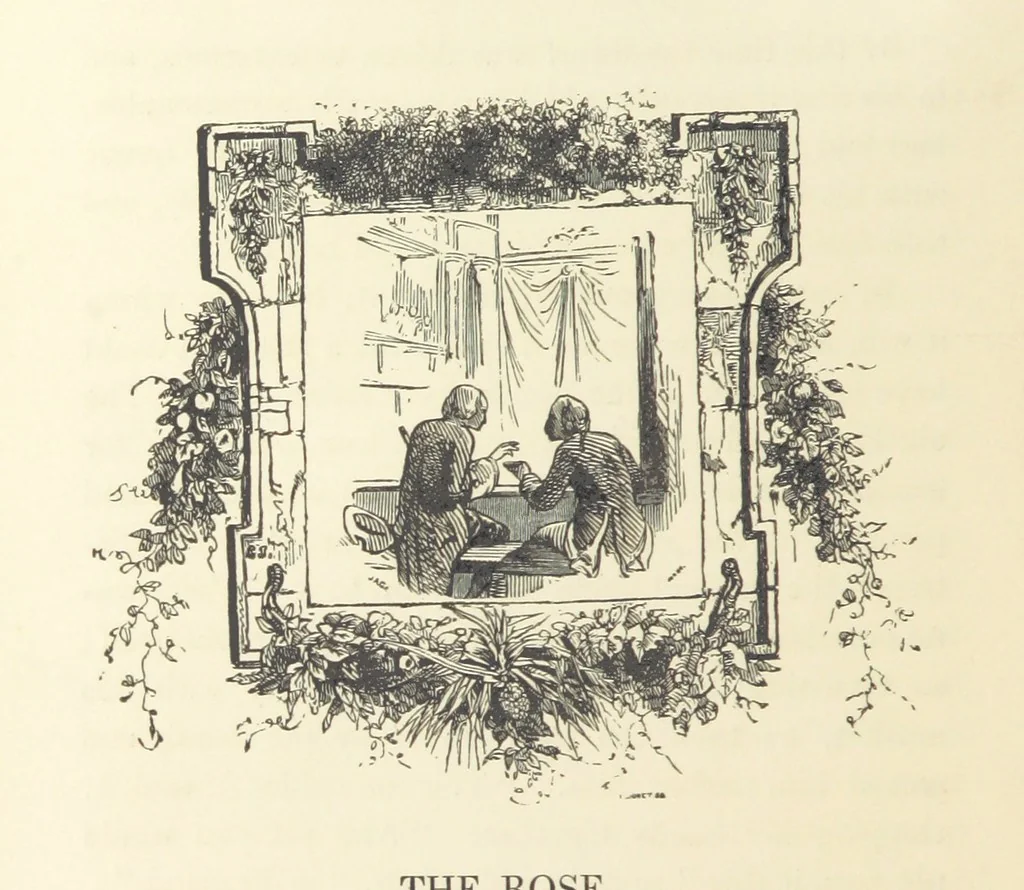 An illustration from A sentimental journey through France and Italy, 1857, leaf 156