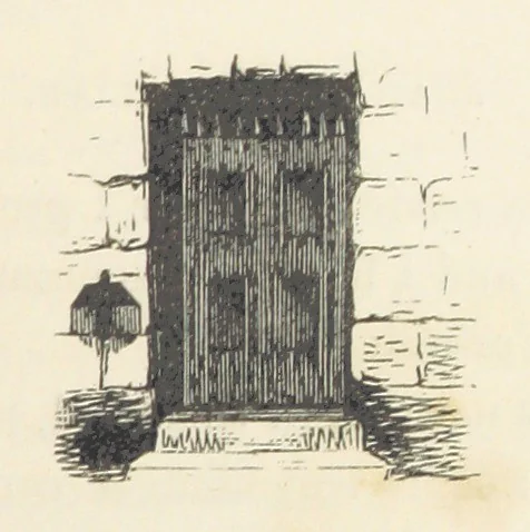 An illustration from A sentimental journey through France and Italy, 1857, leaf 179