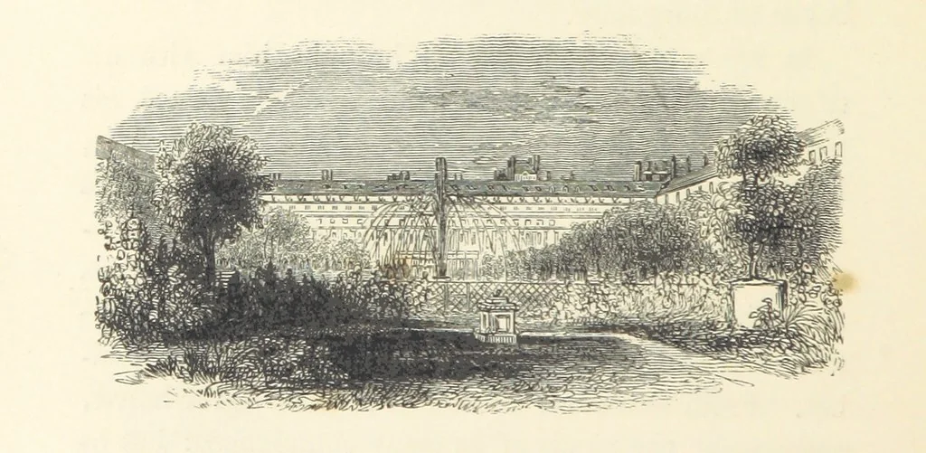 An illustration from A sentimental journey through France and Italy, 1857, leaf 182