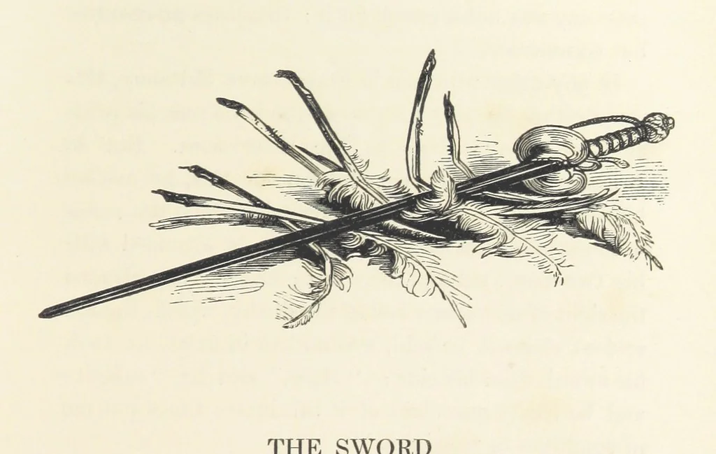 An illustration from A sentimental journey through France and Italy, 1857, leaf 195