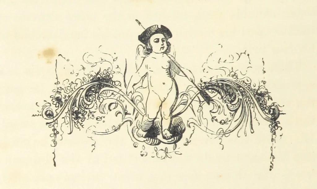 An illustration from A sentimental journey through France and Italy, 1857, leaf 202