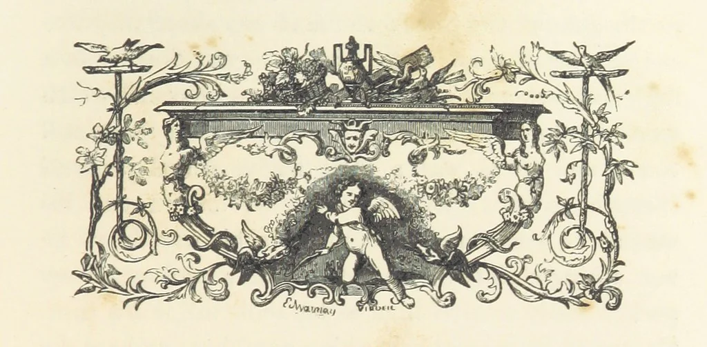 An illustration from A sentimental journey through France and Italy, 1857, leaf 227