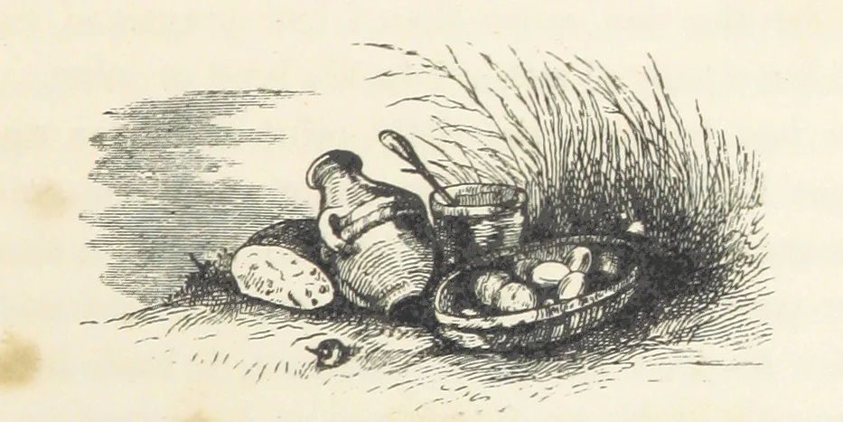 An illustration from A sentimental journey through France and Italy, 1857, leaf 239