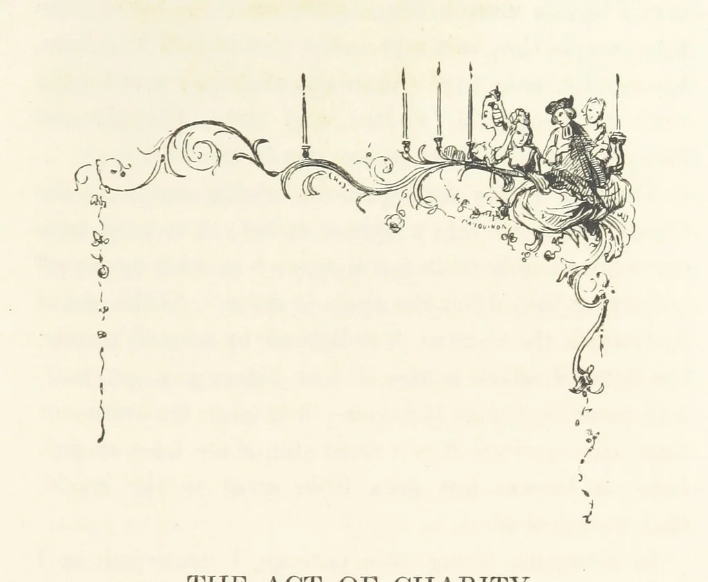 An illustration from A sentimental journey through France and Italy, 1857, leaf 249
