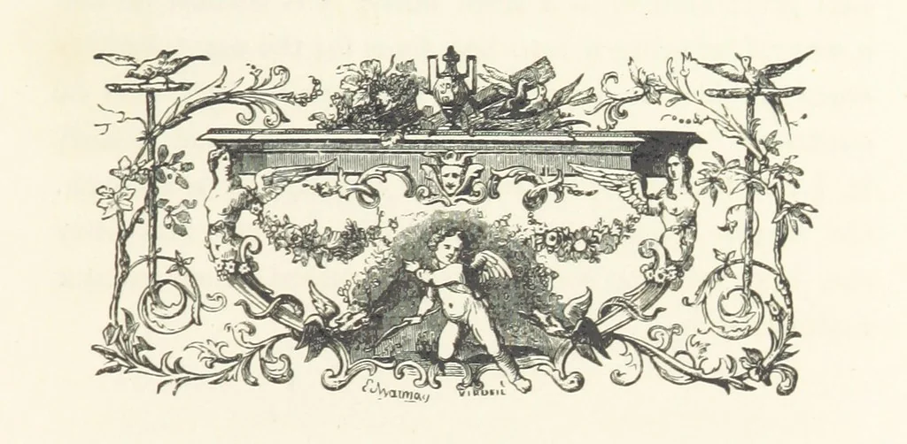 An illustration from A sentimental journey through France and Italy, 1857, leaf 253