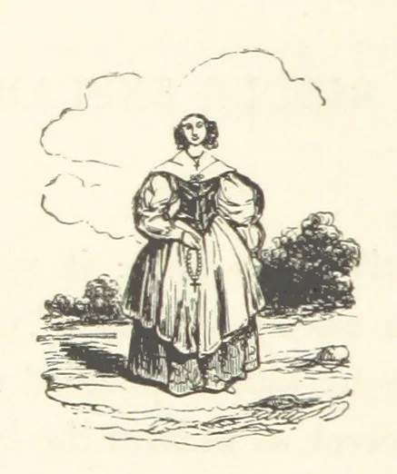 An illustration from A sentimental journey through France and Italy, 1857, leaf 254