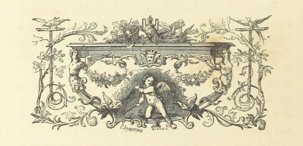 An illustration from A sentimental journey through France and Italy, 1857, leaf 40