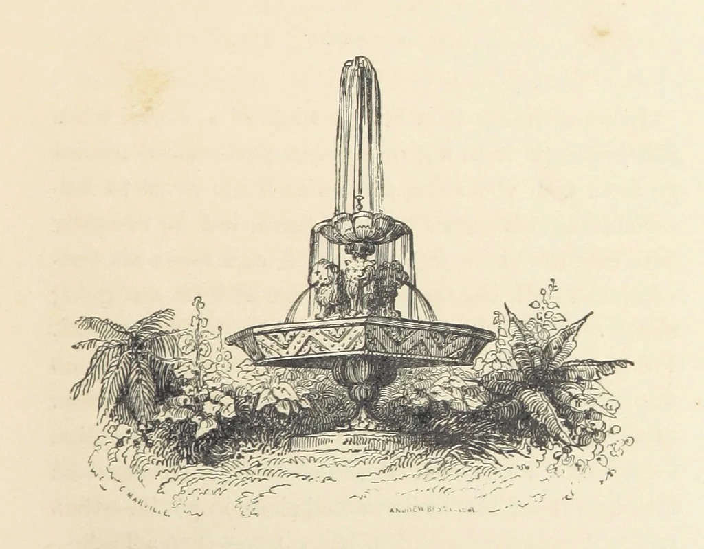 An illustration from A sentimental journey through France and Italy, 1857, leaf 53