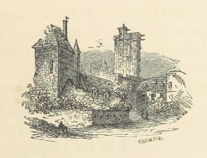 An illustration from A sentimental journey through France and Italy, 1857, leaf 59