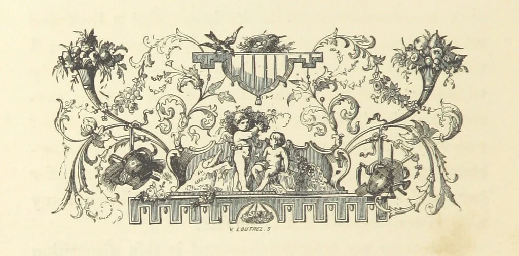 An illustration from A sentimental journey through France and Italy, 1857, leaf 60