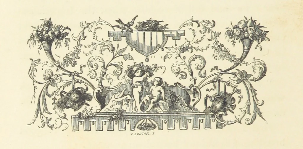 An illustration from A sentimental journey through France and Italy, 1857, leaf 80