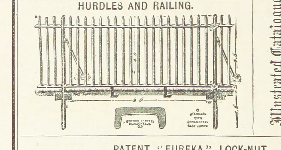 An illustration from The Universal Mining Code for the use of mining companies, mining engineers ... The Code words specially selected to comply with the Telegraph Convention rules, by G. Ager, 1890, leaf 420