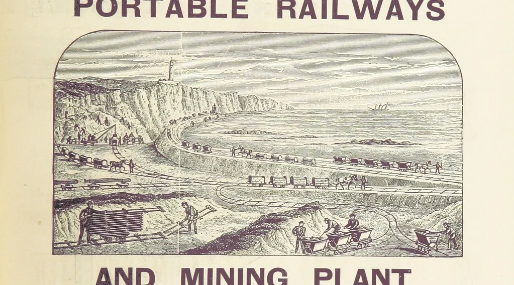 An illustration from The Universal Mining Code for the use of mining companies, mining engineers ... The Code words specially selected to comply with the Telegraph Convention rules, by G. Ager, 1890, leaf 435