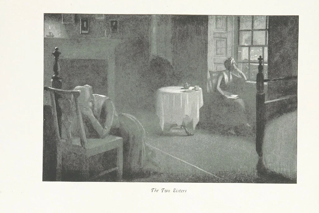 An illustration from Edinburgh. Picturesque Notes ... With etchings by A. Brunet-Debaines from drawings by S. Bough ... and W. E. Lockhart, etc, 1896, leaf 109