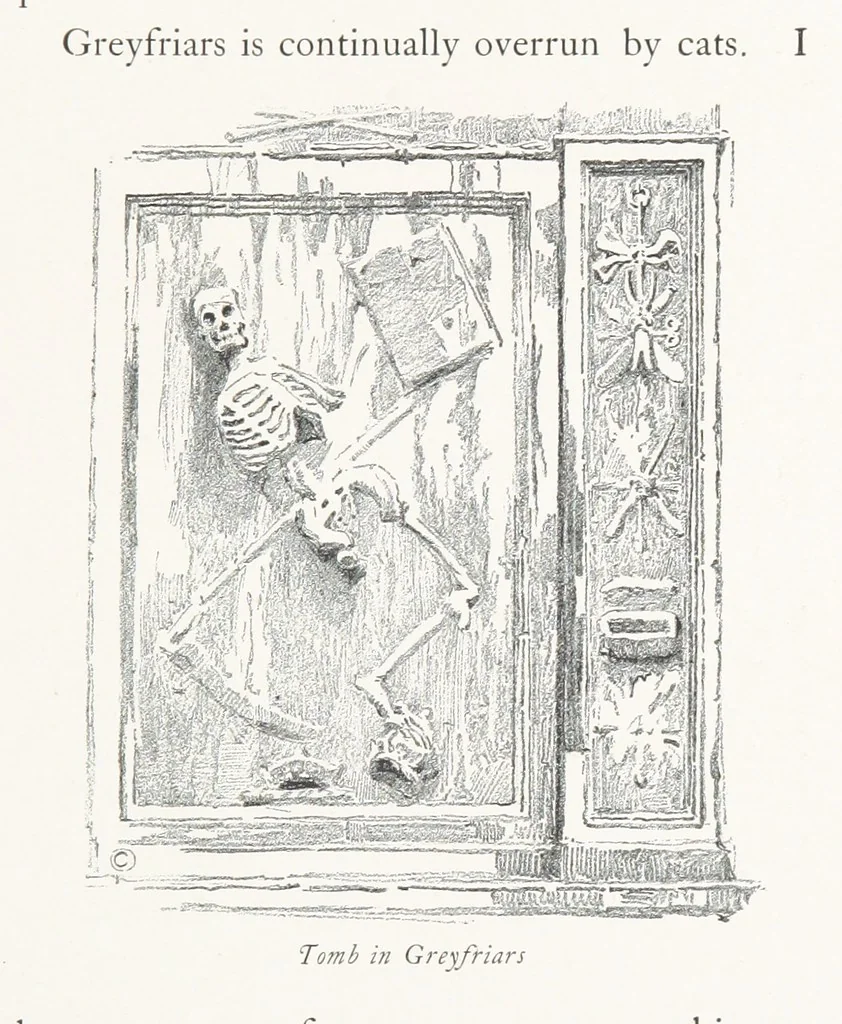 An illustration from Edinburgh. Picturesque Notes ... With etchings by A. Brunet-Debaines from drawings by S. Bough ... and W. E. Lockhart, etc, 1896, leaf 123