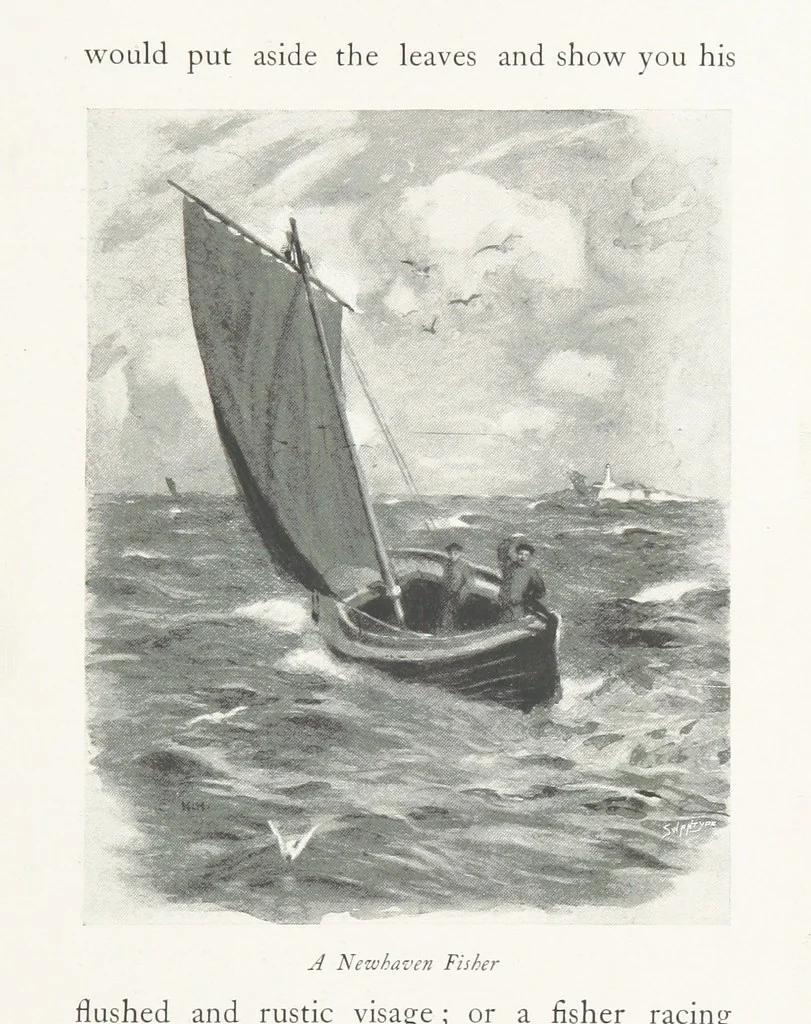 An illustration from Edinburgh. Picturesque Notes ... With etchings by A. Brunet-Debaines from drawings by S. Bough ... and W. E. Lockhart, etc, 1896, leaf 147