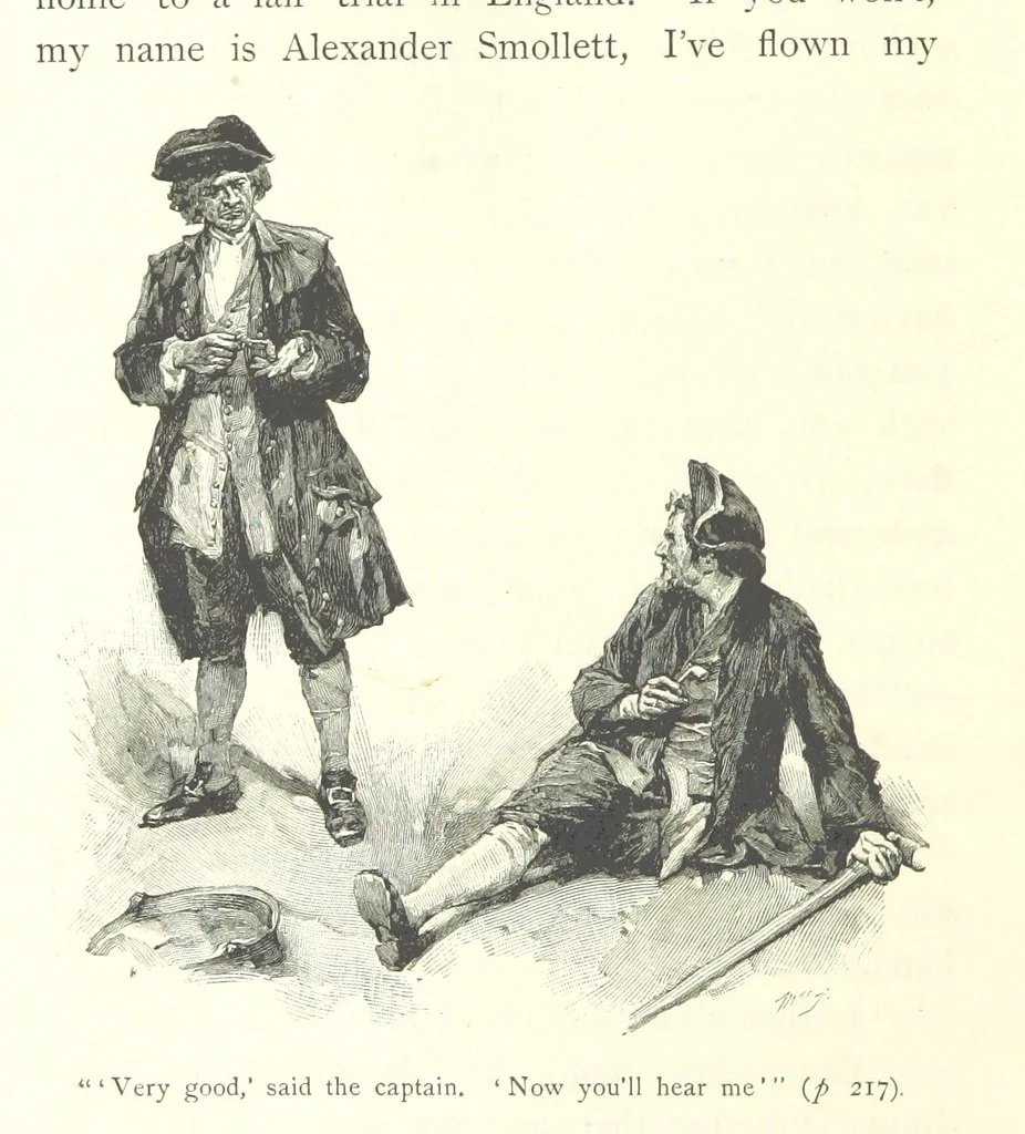 An illustration from Treasure Island ... New edition, with original illustrations by Wal Paget, 1899, leaf 238
