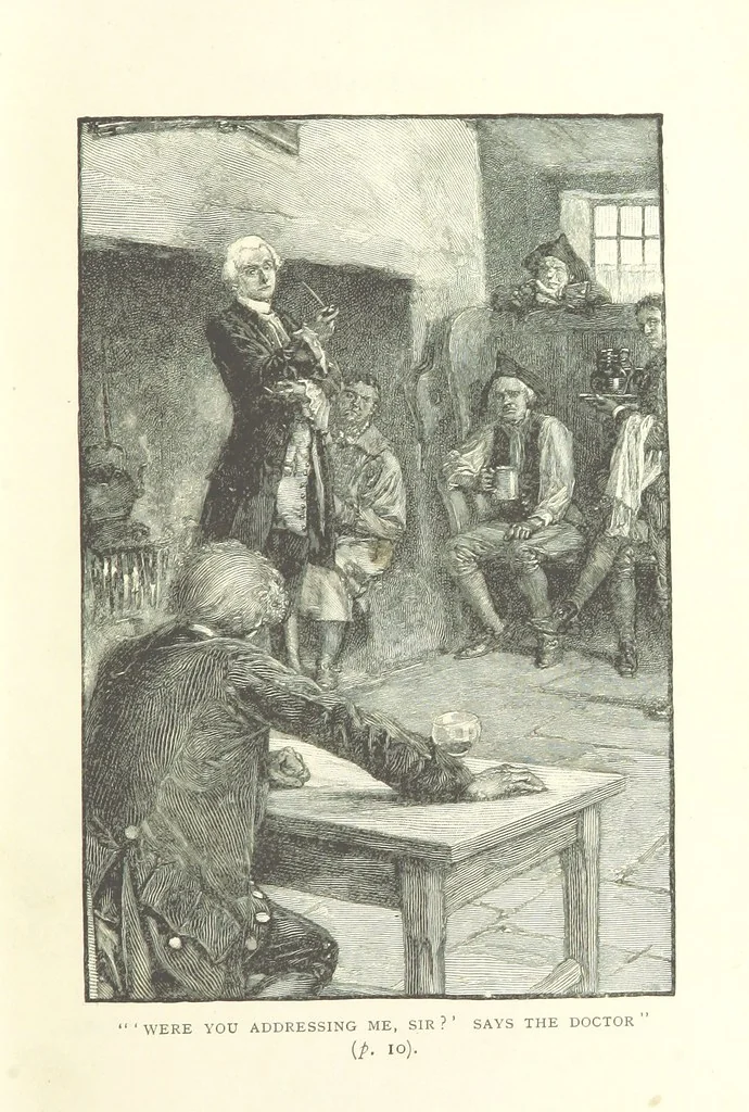 An illustration from Treasure Island ... New edition, with original illustrations by Wal Paget, 1899, leaf 31