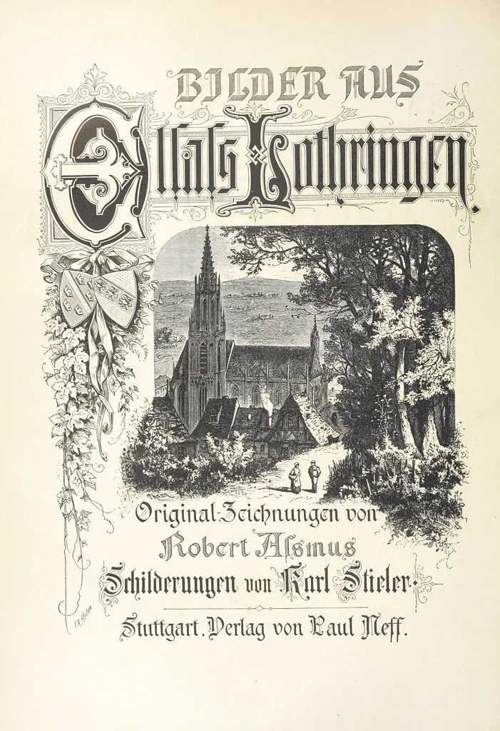 An illustration from Bilder aus Elsass Lothringen. Original-Zeichnungen von R. Assmus ... Schilderungen von K. S, 1876, leaf 10