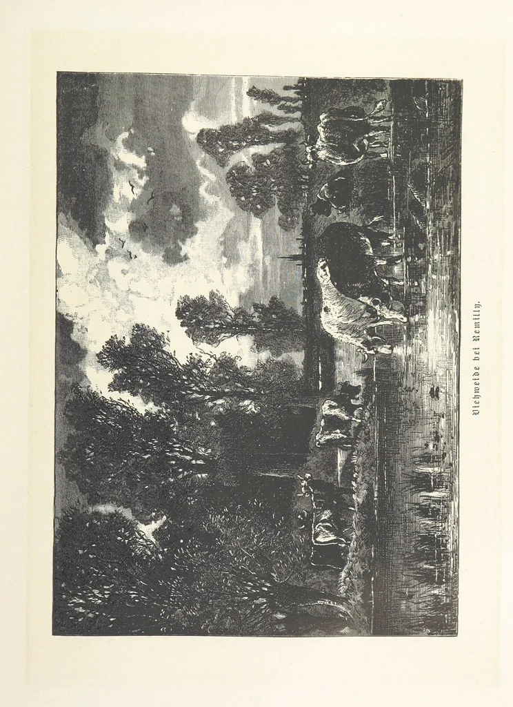 An illustration from Bilder aus Elsass Lothringen. Original-Zeichnungen von R. Assmus ... Schilderungen von K. S, 1876, leaf 105
