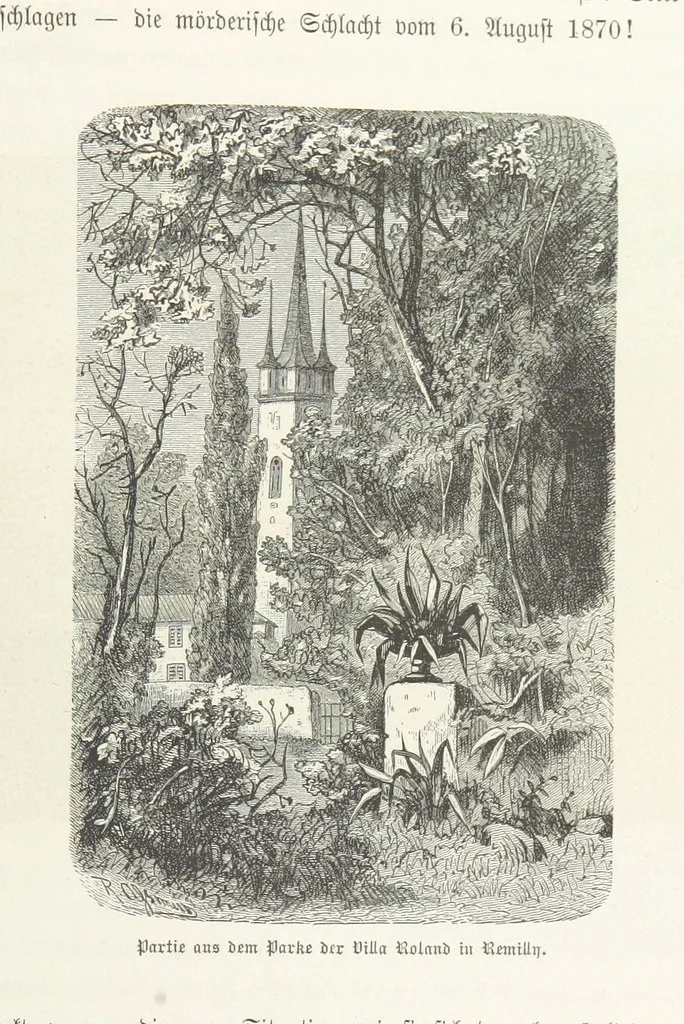 An illustration from Bilder aus Elsass Lothringen. Original-Zeichnungen von R. Assmus ... Schilderungen von K. S, 1876, leaf 109