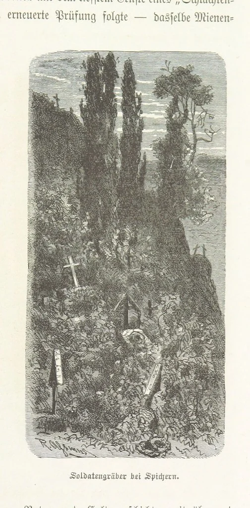 An illustration from Bilder aus Elsass Lothringen. Original-Zeichnungen von R. Assmus ... Schilderungen von K. S, 1876, leaf 111