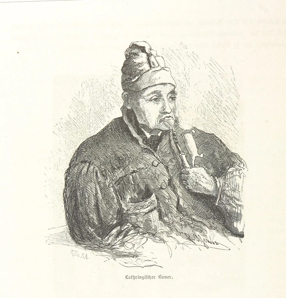 An illustration from Bilder aus Elsass Lothringen. Original-Zeichnungen von R. Assmus ... Schilderungen von K. S, 1876, leaf 120