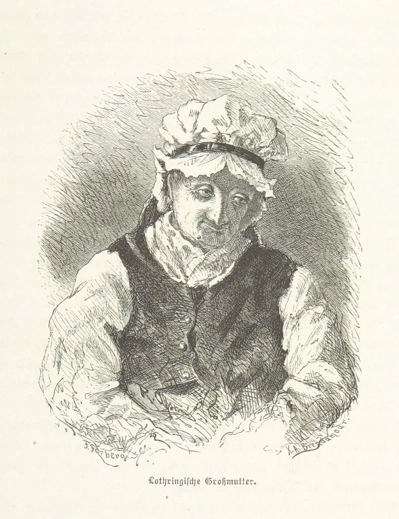 An illustration from Bilder aus Elsass Lothringen. Original-Zeichnungen von R. Assmus ... Schilderungen von K. S, 1876, leaf 121