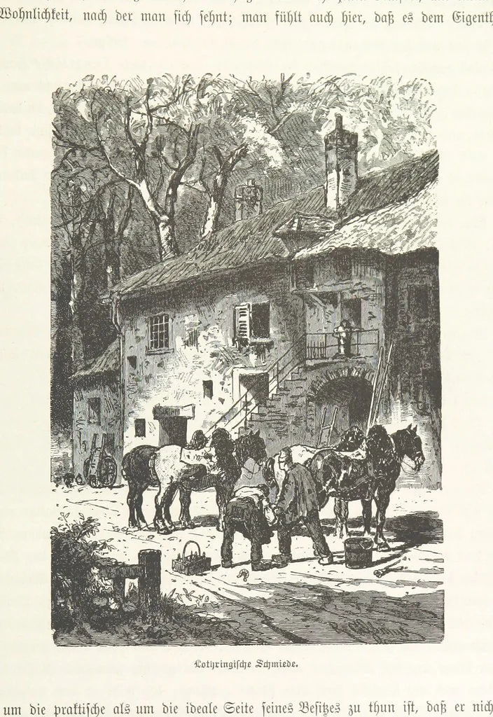 An illustration from Bilder aus Elsass Lothringen. Original-Zeichnungen von R. Assmus ... Schilderungen von K. S, 1876, leaf 127