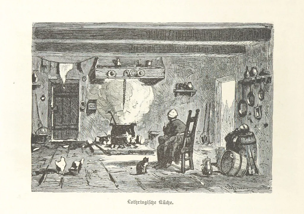 An illustration from Bilder aus Elsass Lothringen. Original-Zeichnungen von R. Assmus ... Schilderungen von K. S, 1876, leaf 130