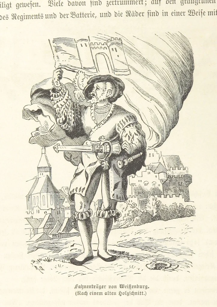 An illustration from Bilder aus Elsass Lothringen. Original-Zeichnungen von R. Assmus ... Schilderungen von K. S, 1876, leaf 134