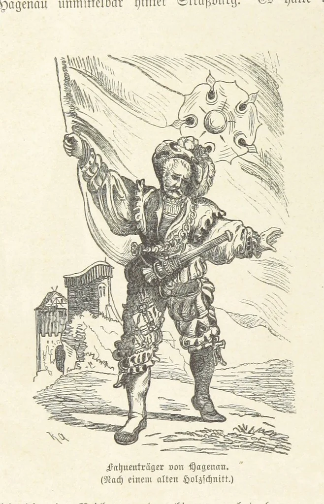 An illustration from Bilder aus Elsass Lothringen. Original-Zeichnungen von R. Assmus ... Schilderungen von K. S, 1876, leaf 148