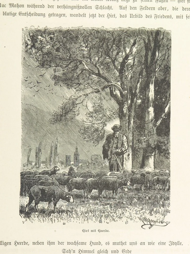 An illustration from Bilder aus Elsass Lothringen. Original-Zeichnungen von R. Assmus ... Schilderungen von K. S, 1876, leaf 165