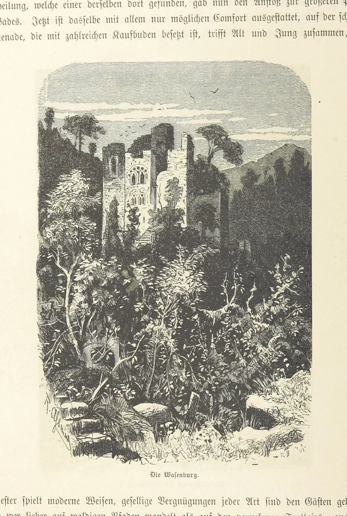 An illustration from Bilder aus Elsass Lothringen. Original-Zeichnungen von R. Assmus ... Schilderungen von K. S, 1876, leaf 174