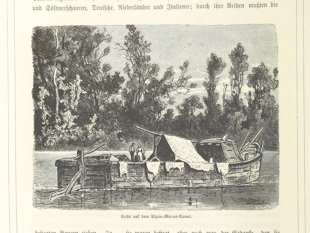An illustration from Bilder aus Elsass Lothringen. Original-Zeichnungen von R. Assmus ... Schilderungen von K. S, 1876, leaf 188