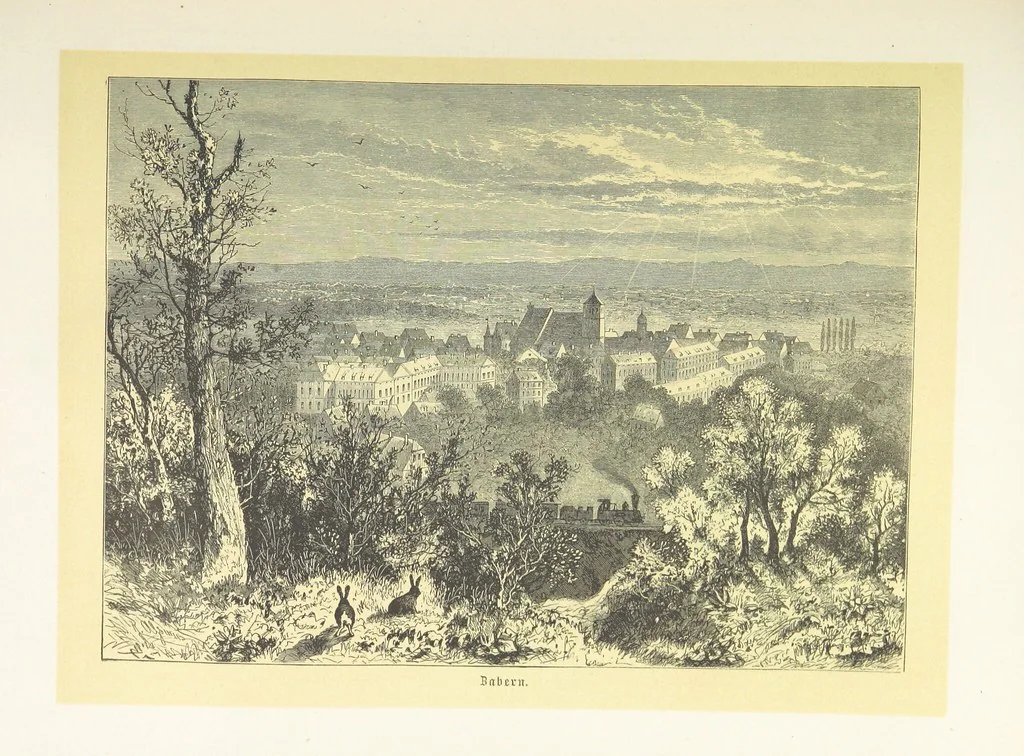 An illustration from Bilder aus Elsass Lothringen. Original-Zeichnungen von R. Assmus ... Schilderungen von K. S, 1876, leaf 189
