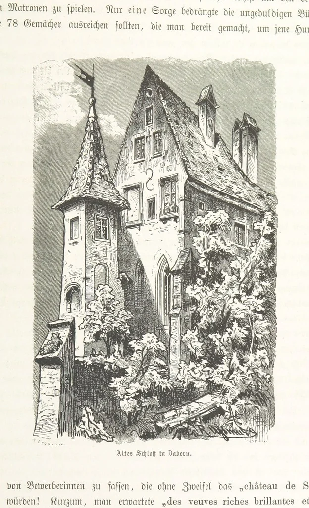 An illustration from Bilder aus Elsass Lothringen. Original-Zeichnungen von R. Assmus ... Schilderungen von K. S, 1876, leaf 197