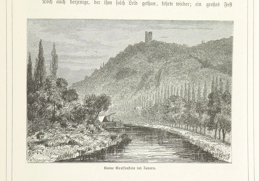 An illustration from Bilder aus Elsass Lothringen. Original-Zeichnungen von R. Assmus ... Schilderungen von K. S, 1876, leaf 207