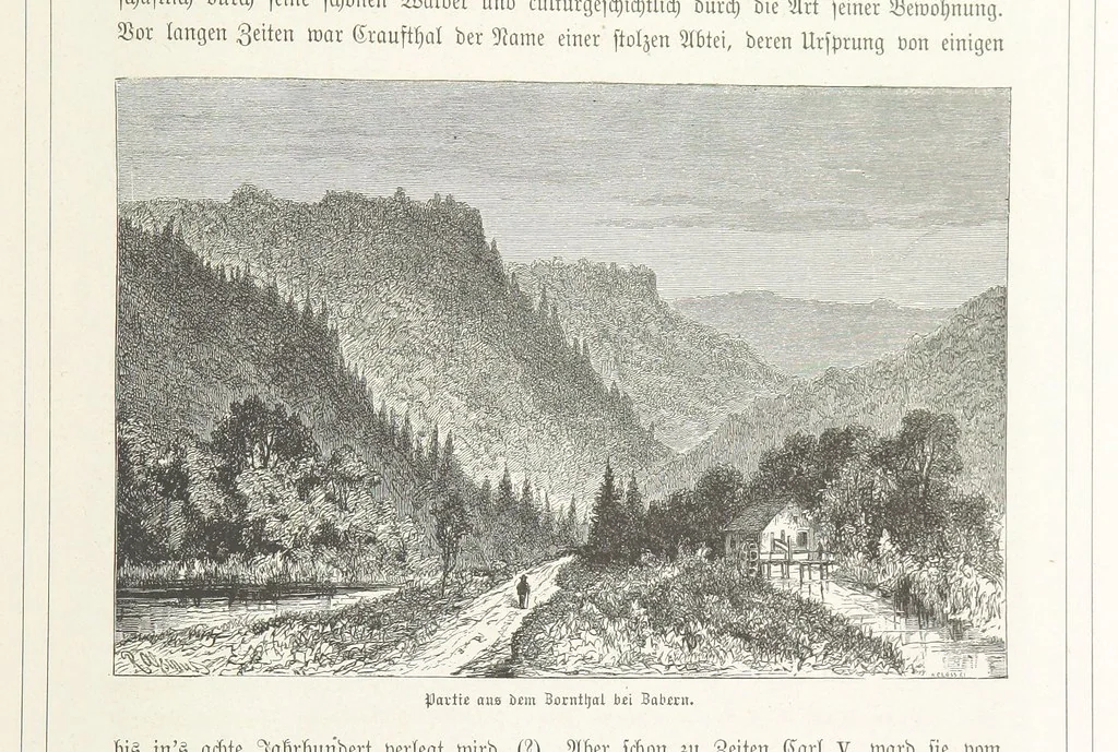 An illustration from Bilder aus Elsass Lothringen. Original-Zeichnungen von R. Assmus ... Schilderungen von K. S, 1876, leaf 211