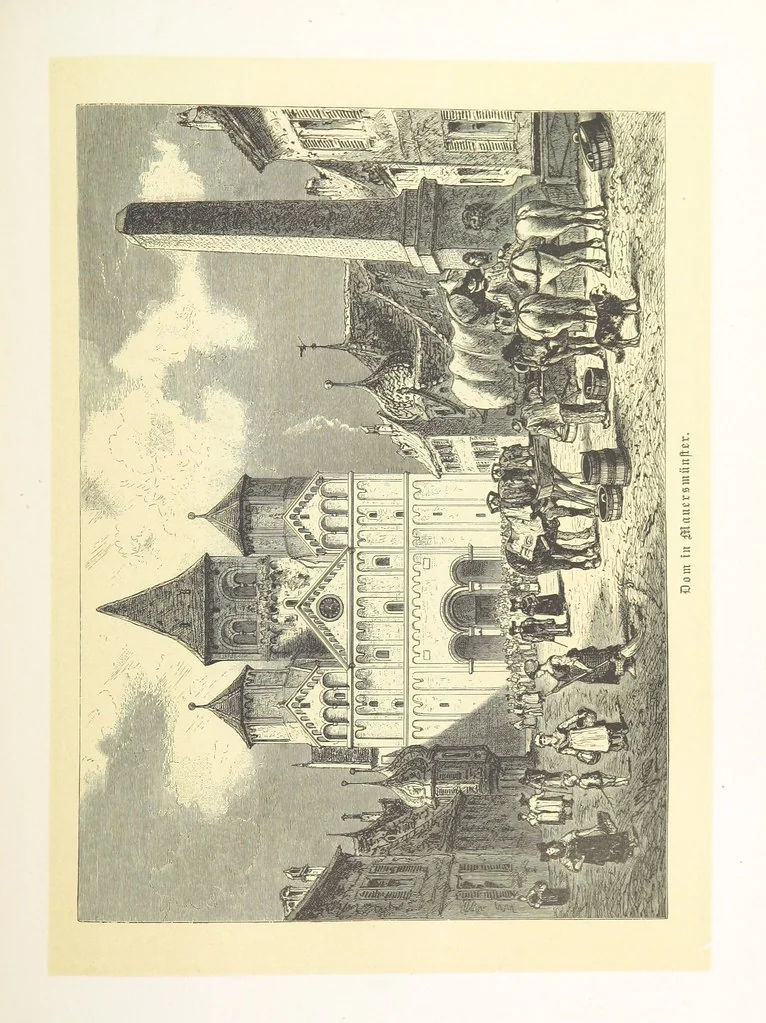 An illustration from Bilder aus Elsass Lothringen. Original-Zeichnungen von R. Assmus ... Schilderungen von K. S, 1876, leaf 219