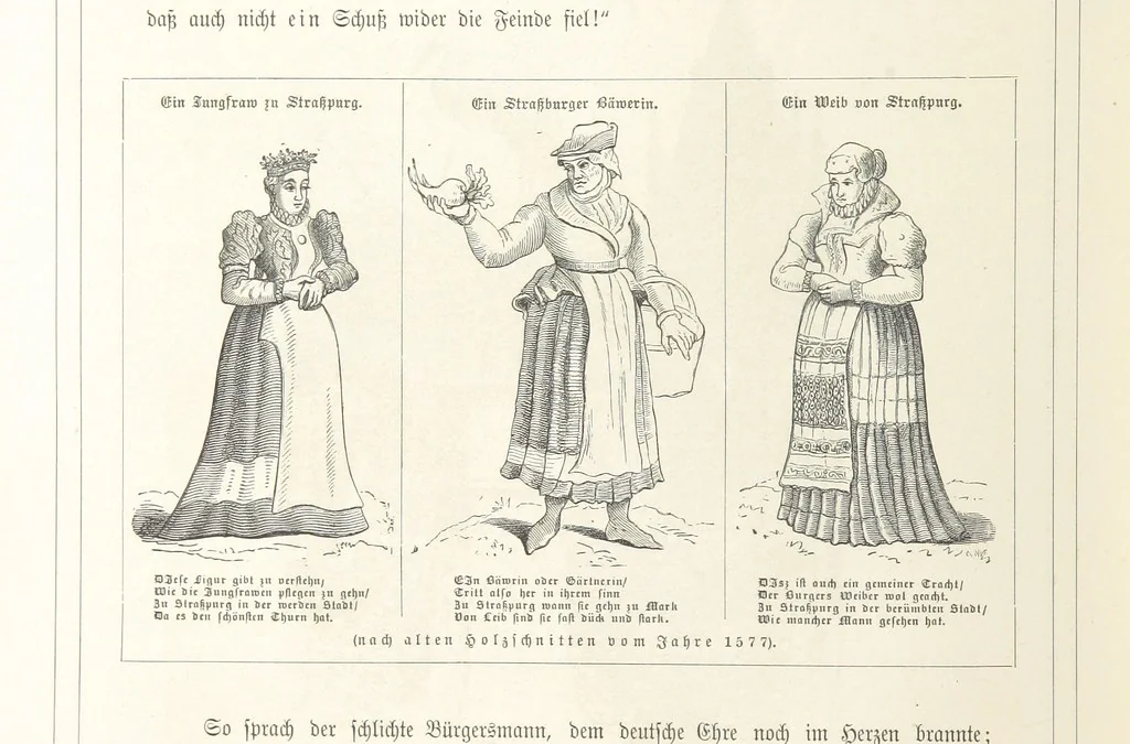 An illustration from Bilder aus Elsass Lothringen. Original-Zeichnungen von R. Assmus ... Schilderungen von K. S, 1876, leaf 236