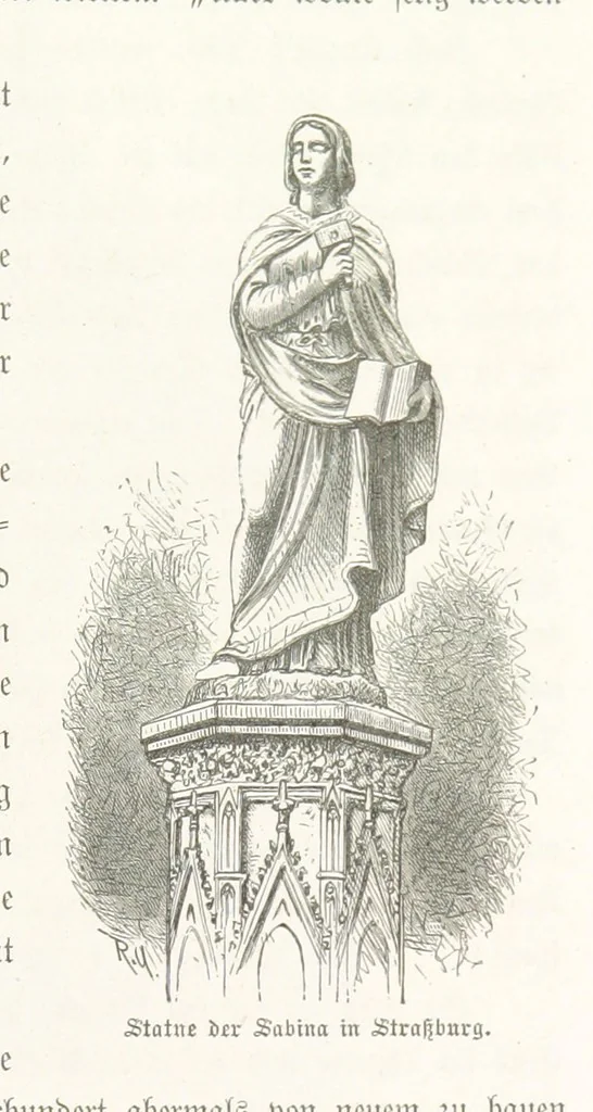 An illustration from Bilder aus Elsass Lothringen. Original-Zeichnungen von R. Assmus ... Schilderungen von K. S, 1876, leaf 253